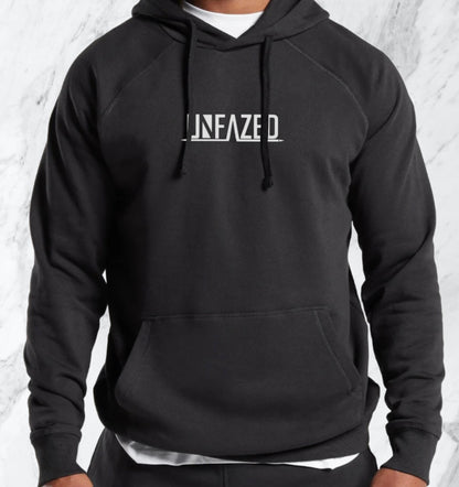 UNFAZED Hoodie - There’s no light without dark (Black)